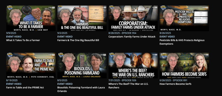 Dr. Meryl Nass sounds the alarm on farming, health, and sovereignty